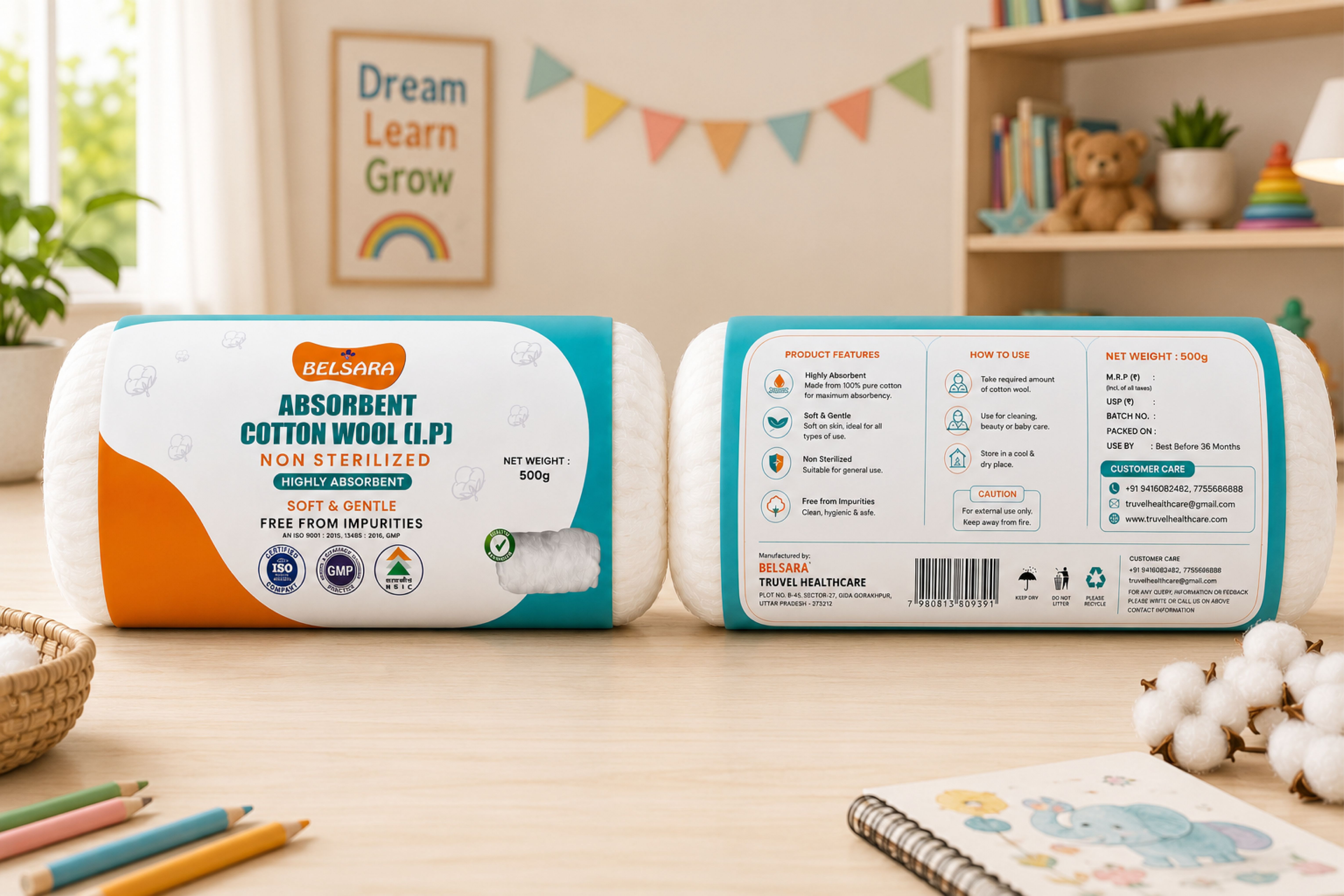 Belsara Cotton Wool