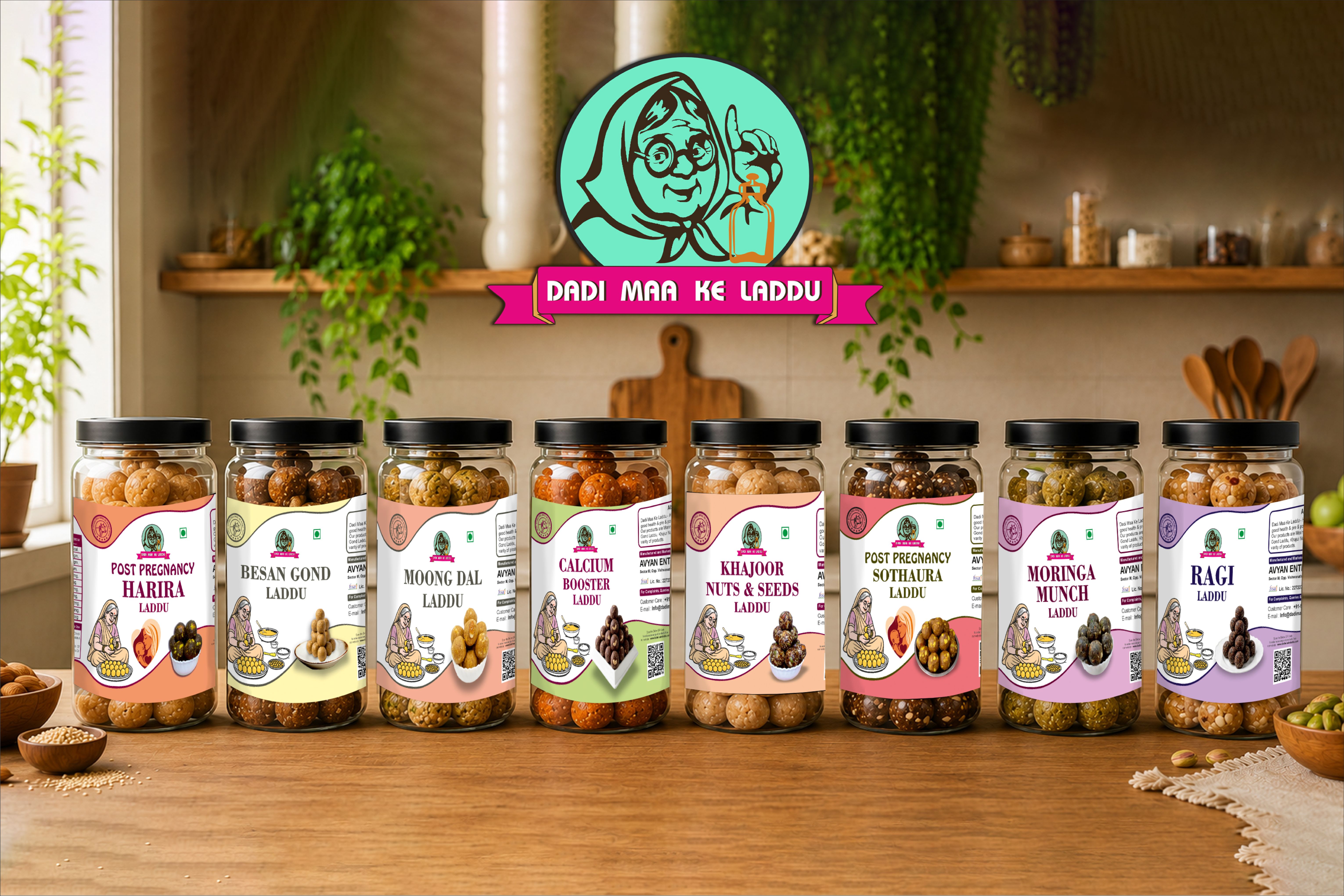 Dadi Maa Ke Laddu (2) — Packaging Design